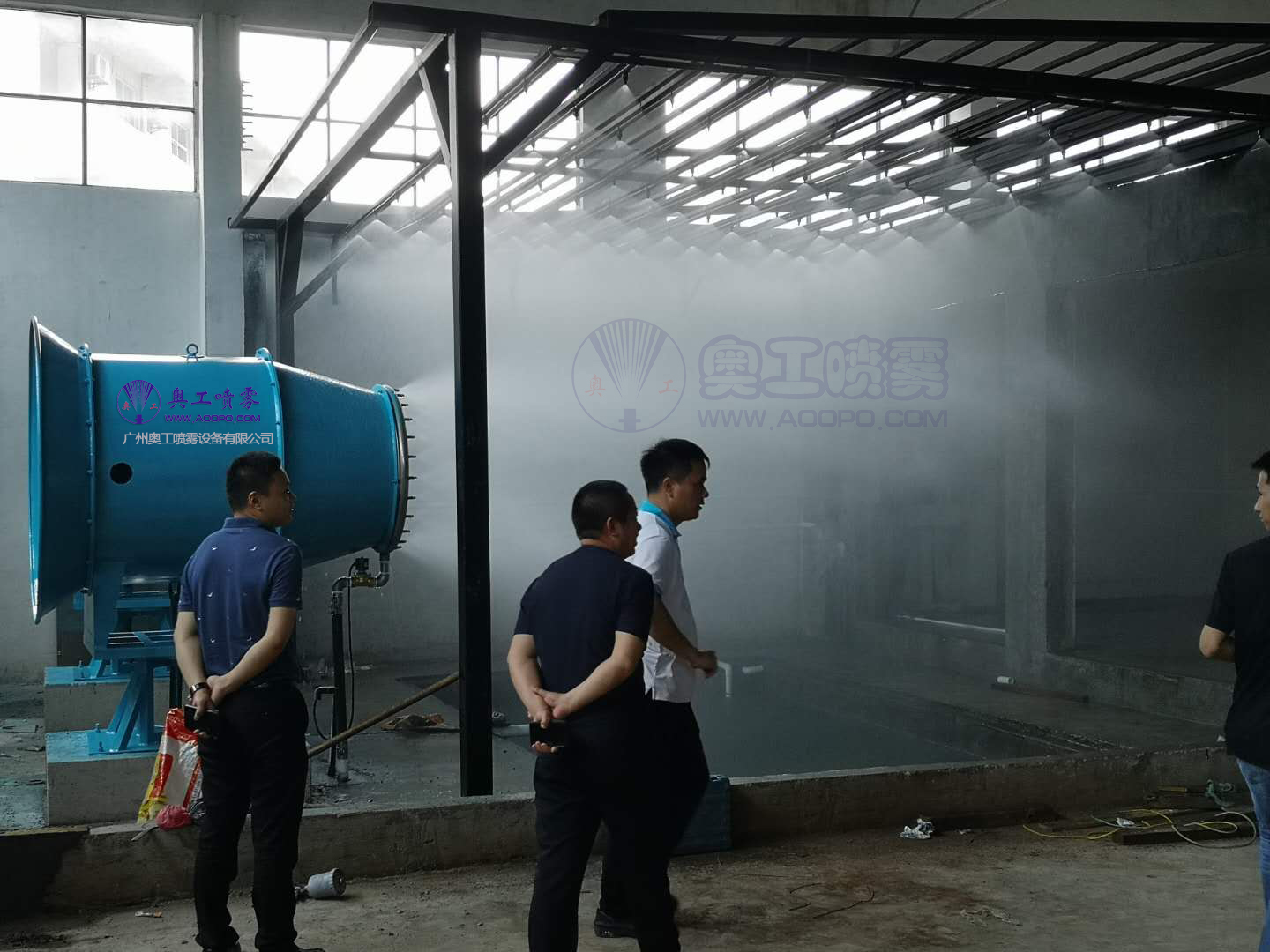 铝合窗模拟防爆喷雾设备