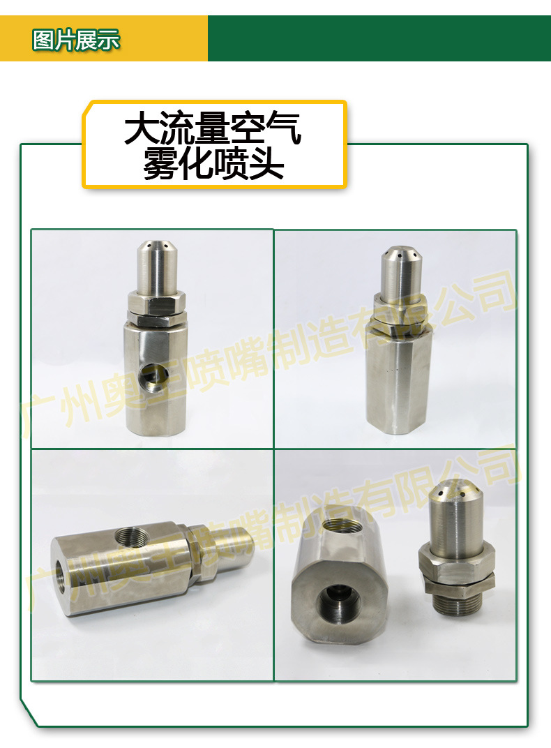 喷嘴产品试水展示